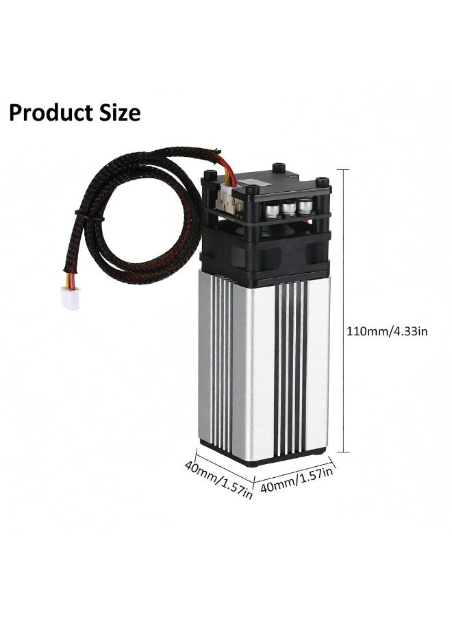 40W Module 450nm Engraving Head Fixed Focal Length High Precision Engraving Plastic Leather Wood Acrylic for Engraving Machine CNC Router Cutting Machine - Image 5